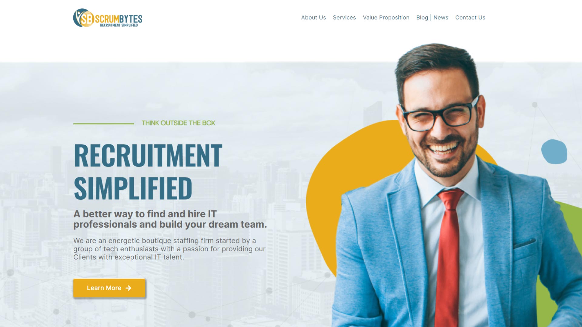After: Home Page