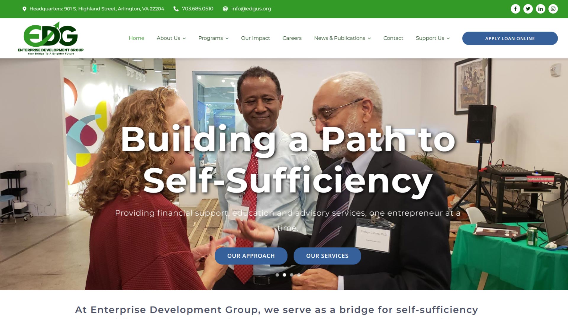 After: Home Page