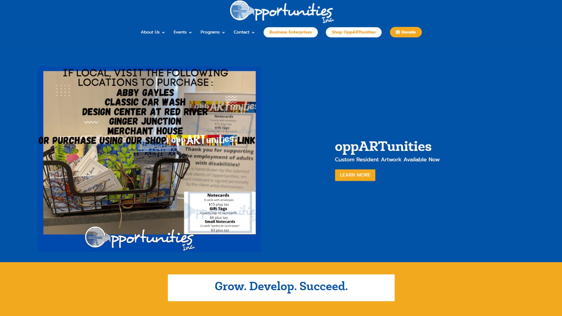Before: Home Page